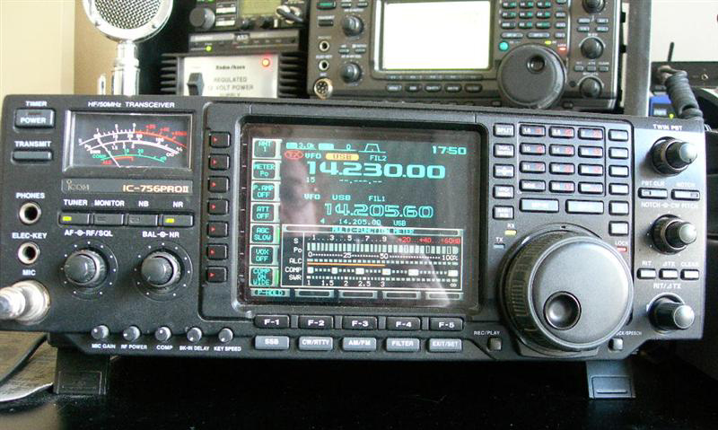 IC-756 PRO2 - SSTV Cam
