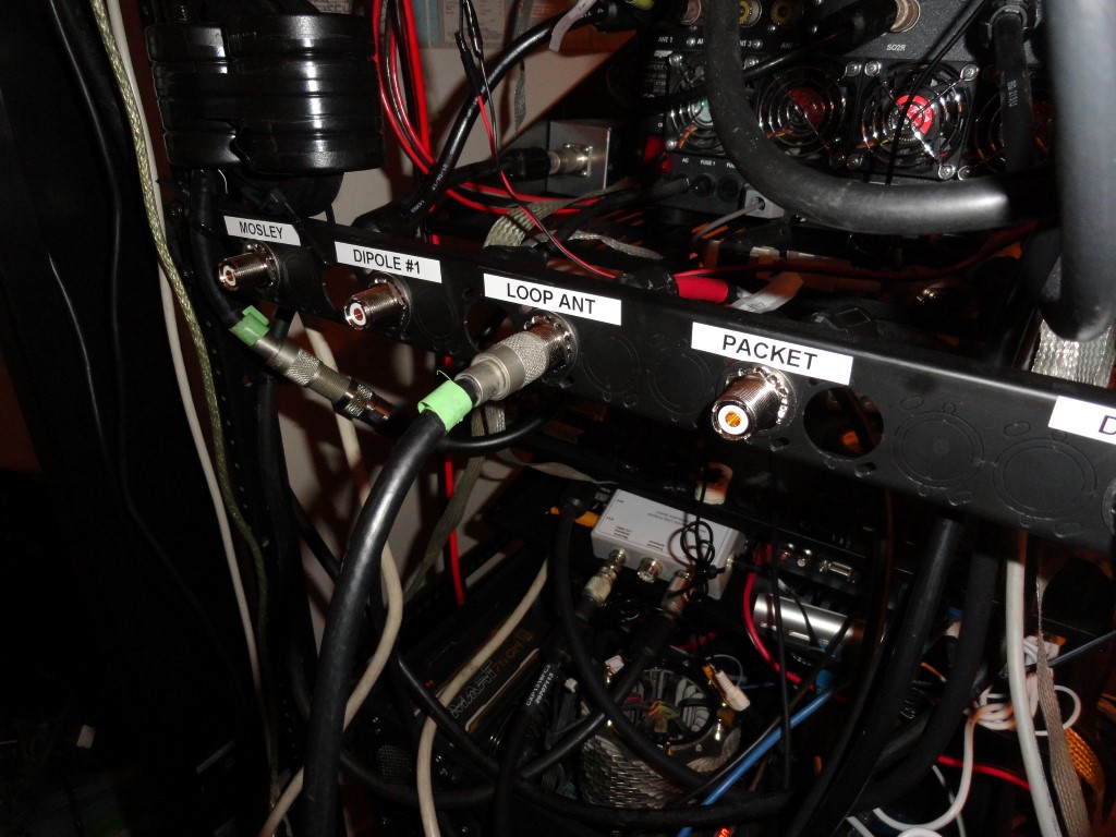 K6HR Antenna Breakout Panel