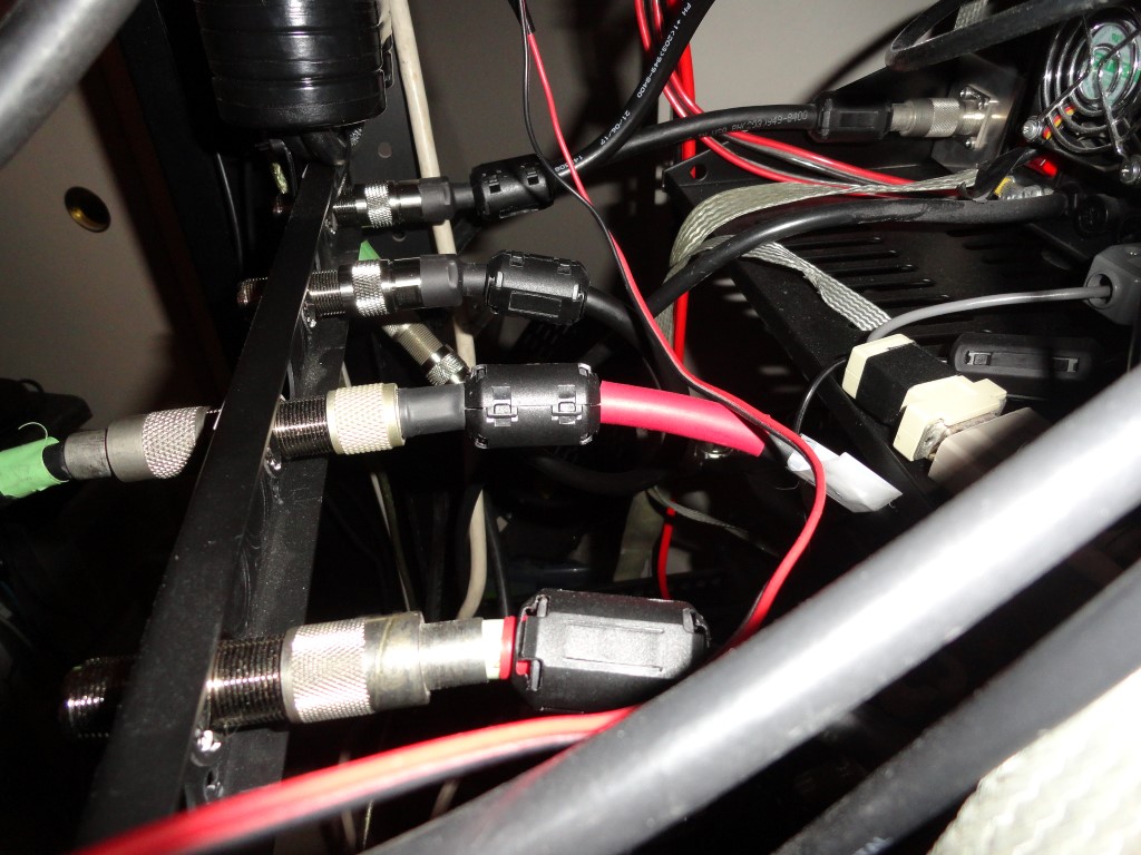 K3DAV's Grounding Solution will be applied across these coax connectors