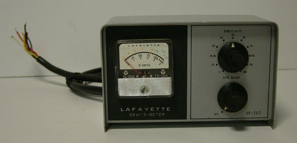 K6HR Radio Timeline: Lafayette S Meter